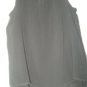 evening black blouse